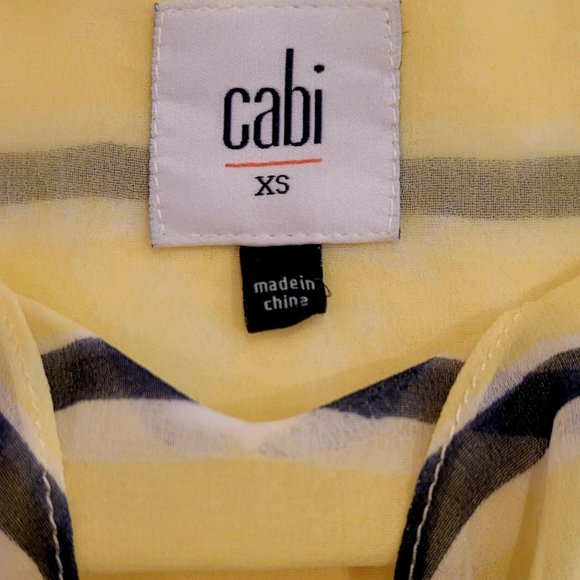Size XS: CAbi Yacht Knot Blouse Style 5207 - Picture 4 of 4
